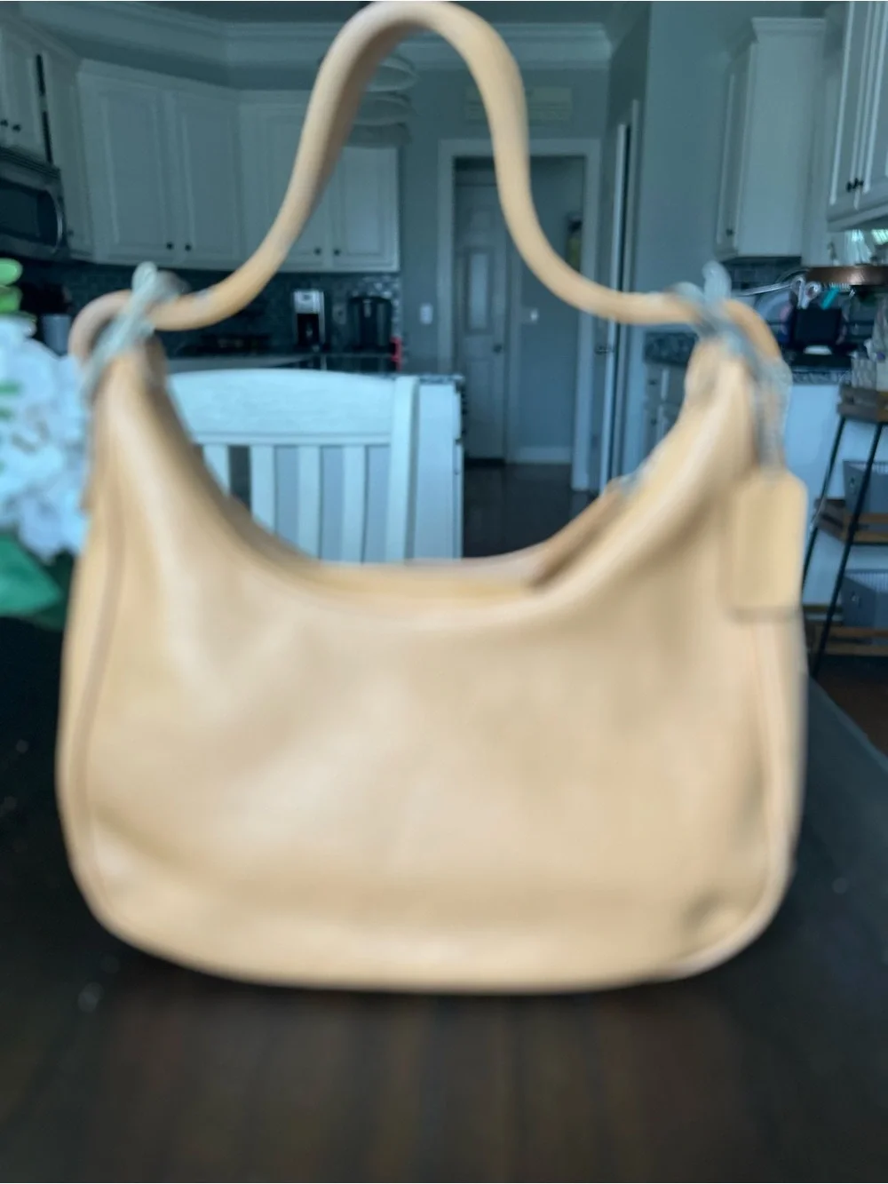 Coach Camel Vintage Legacy Zoe Hobo